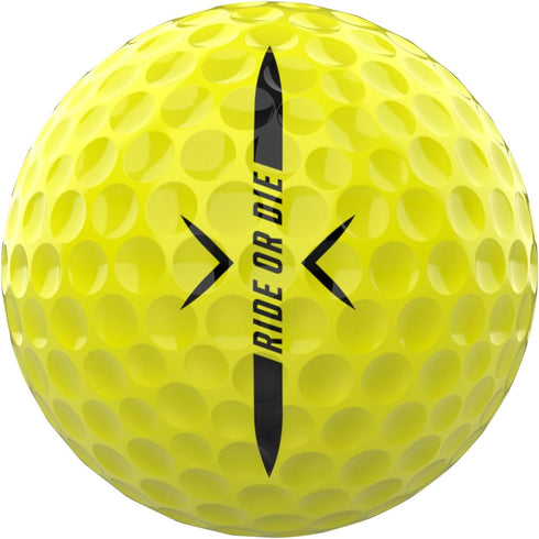 4-Piece P*ss Missile Distance Golf Balls - Design, Surlyn Cover, High Compression Core - Lower Spin, Better Trajectory