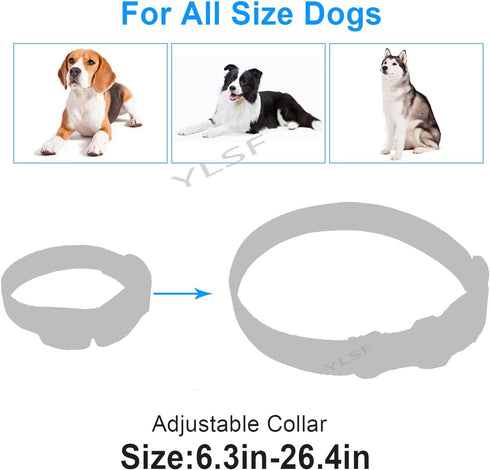 Dog Nylon Collar Strap for Heavy Light-Duty Electronic Fence Training Barking Collar, 3/4 Inch Replacement