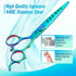 Dog Grooming Scissors: 7" Straight Pet Shears Made of Japanese 440C for Trimming Dogs, Cats & Other Pets