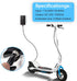Generic 24V E300 E200 E150 E125 E100 MX350 3-Prong Electric Scooter Charger for Razor Dirt Bike Pocket Mod Sports Mod