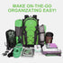 INOXTO Lightweight Hiking Backpack - 35L/40L Daypack with Waterproof Rain Cover for Travel Camping Outdoor