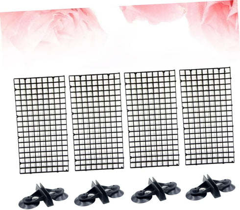 Fish Tank Separator Grid, 1 Set Aquarium Divider Panels, Spliced Lattice Plate for Betta Aquarium Supplies