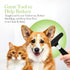 Fuller Brush Undercoat Pet Rake - 33 Sturdy Tapered Steel Pins, Ergonomic Rubberized Handle for Shed-Free Grooming