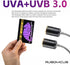 All-in-One Reptile Heat Lamp Bundle, Dual-Head UVB&UVA Lamp with Timer & Hygrothermograph, High UVA Lighting