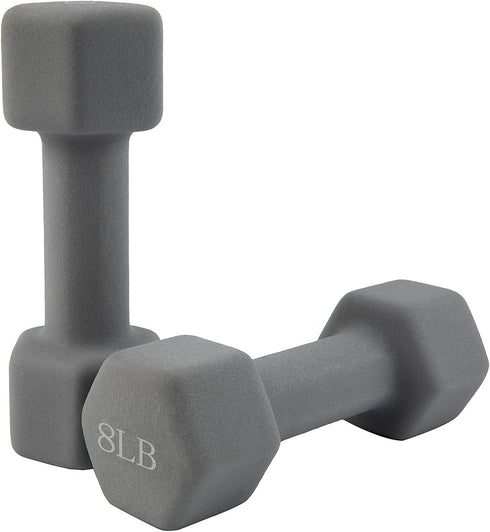 Saorzon Dumbbells Set of 2 - Exercise Fitness Dumbbells for Home Gym Free Weights