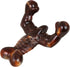 Dog Chew Toys for Aggressive Chewers, Tough Bacon Flavored Bone Toys for Medium/Large Breed Dogs