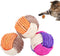 3Pcs Cat Toy Sisal Ball, Eco-Friendly Interactive Chew Toy for Pets (Random Color)