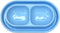 Cat Kitten Dog Puppy Feeder Pet Bowl - New Light Blue, 3 Colors