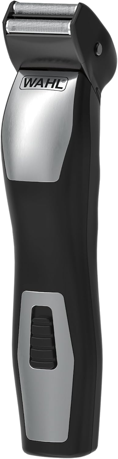 9855-300 Wahl Groomsman Pro All-in-one Rechargeable Grooming Kit, Black/Silver