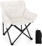 Redbaker 1 Pack Padded Camping Chair Oversized Portable Fishing Lawn Chair Light
