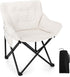 Redbaker 1 Pack Padded Camping Chair Oversized Portable Fishing Lawn Chair Light