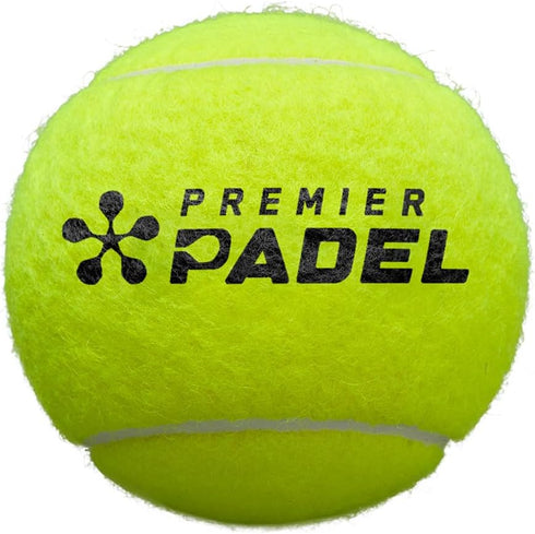 3 Pack Wilson Premier Padel Balls - Yellow, for Ultimate Play