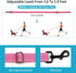 Reflective Dog Collar and Leash Set, Adjustable Nylon Pet Collars for Small Medium Large Dogs, Hot Pink & Size S