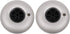 EcoTypee 10in Beach Balloon Wheel,2 Pack Beach Cart Tires Replacement Big Sand Wheels,for