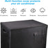 34L 20W 32H inches 80 Cooler Cart Cover Black, Luxiv Waterproof Rolling Cooler Cover x x Quart Rolling Ice Chest Cover