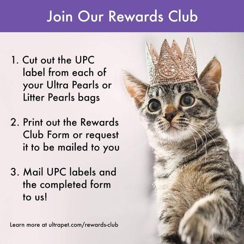 Ultra Clumping Micro Crystals Premium Cat Litter - Dust Free, Soft on Paws, Fragrance Free - 15 Lbs. (3pk of 5 Lbs.)