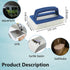 GSYUWIH 5 Set,Gray Pcs Tortoise Water Dish Tortoise Water Dish with Ramp and Turtle Water Bowl,Turtle Feeder Ball,Scrub