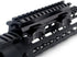 TRIROCK See-Through Throw Lever Riser Mount - Picatinny Riser Mount with 13 Slots, Quick Release Detachable