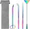 Quarium Aquascape Tools Kit - 4 in 1 Anti-Rust Aquatic Plant Tool Set, Stainless Steel for Aquarium Tank Cleaning