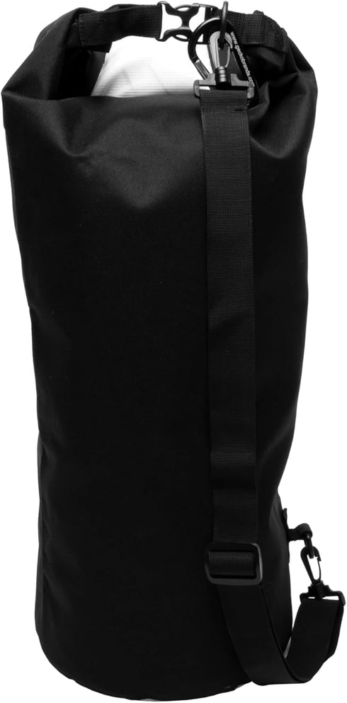 Geckobrands Durable View 20L Dry Bag, PVC and Polyester Material