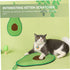 Cat Scratching Mat Couch Accessories, Avocado Toy Wall Hanging Decor, Sisal Mat for Cats, Decorative Scratch Pad