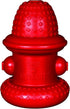 Spunky Pup Hydrant Dog Toy, Fill with Treats or Kibble | Rugged Double Wall Textured Rubber | Promotes Healthy Teeth