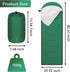 Portable Waterproof Lightweight Camping Sleeping Bags for Adults Kids, 4 Seasons for Hiking, Mountaineering, Indoor