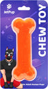Human Pup Chew Toy - Bone - 100% Food Grade Silicone - Not A Pet Toy (Orange Bone)