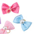 HEEPDD 20pcs Pet Grooming Bows with Faux Pearls - Hair Bands for Cats, Dogs, Kittens, Puppies
