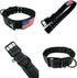 Tactical Dog Collar 2 Inch Wide Heavy Duty with Metal 2-Pin Buckle for Medium, Large & XL Dogs, Reflective