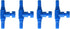 JIH 25 Feet 3/16 Inch ID Flexible Airline Tubing with Check Valves, Suction Cups, Air Stone, Connectors