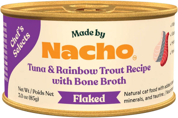 Made by Nacho Flaked Filets Recipe in Bone Broth, Grain-Free Chef's Selects