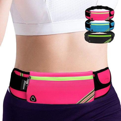Gifts for Women Fanny Pack Running Belt, Water Resistant Waist Pack Bag for Hiking, Fitness, Phone Carrier, Running Gear