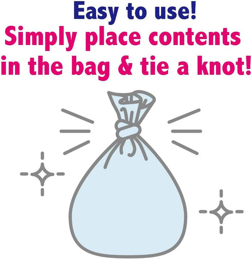 (60 Count, Pack 2) (120 BOS Amazing Odor Sealing Cat Waste Disposal Bags - Durable, Unscented[Size: L, Color: light