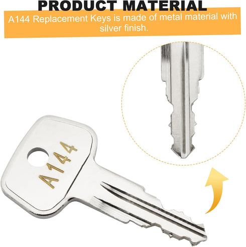 Yakima SKS Roof Rack Key A144 for Ski, Crossbars, Carrier Racks, Roof and Cargo Box (Code A144)