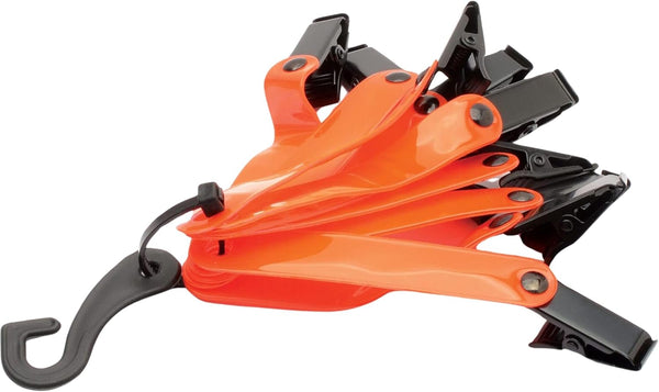 HME 3" Orange Durable Reflective Weather-Resistant Outdoor Hunting Trail Markers, Pack of 10