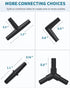 Pawfly 25 Feet Standard Airline Tubing Set with Connectors, Suction Cups, and Check Valves for Fish Tank Aeration