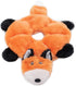 ZippyPaws - Loopy - No Stuffing Squeaky Plush Dog Toy - for Small and Medium Dogs - Fox