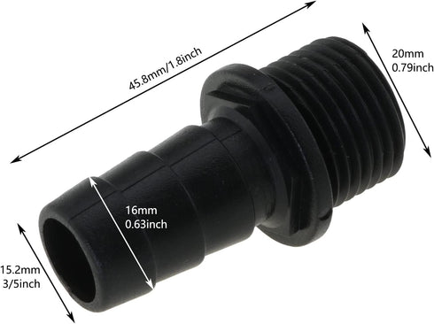 5IN1 Nozzles Kit for Fountain Pump, Aquarium, Fish Tank, Pond, Hydroponics Accessories