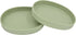 Cat Bowls Silicone Dog Bowls, Non-Slip 10 OZ Pet Bowl for Dry & Wet Food, Green 2pcs for Small Pets