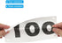 19x15cm Durable Waterproof Running Bib Numbers for Race Events