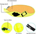 YW 2 Pack 20L Waterproof Dry Bags, Swim Buoy Float Swimming Marine Safety Inflatable Bubble Bag with Waist Belt