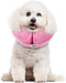 MCHY Inflatable Dog Cone - Adjustable Recovery Collar for Dogs After Surgery, Prevent Biting & Scratching (Pink S)