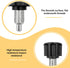 4Pcs M16, Pop Pull Pin Knob Adjustment Fitness Pop Pull Pin Knob for Fitness Equipment, Exercise Bike Pin Knob