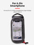 XOSS Bike Phone Front Frame Bag, Bicycle Phone Holder Bike Accessories for Phones