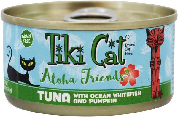 Tiki Pet Foods Cat Aloha Tuna Whitefish Pet Food, 3.0 Oz (Pack of 12)