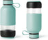 Lekue 20 Ounce Reusable Water Bottle To Go, Turquoise