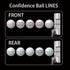 BIRDIE79 360-Degree 3-Color Golf Ball Marker Alignment Tool Kit with Pens and Gift Box.