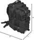 REEBOW GEAR Small Military Tactical Backpack, Molle Assault Pack, Black Rucksack Daypack