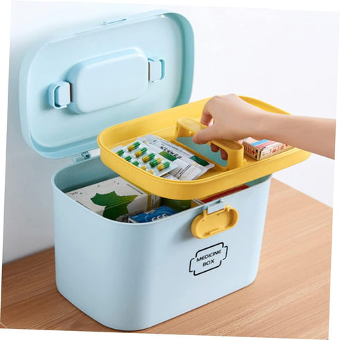 Multipurpose Month Pill Box Organizer - Storage for Crafts & Tackle
